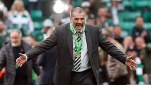 <p>SPURS-BOUND? Celtic boss Ange Postecoglu.</p>