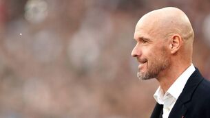 <p>GOOD START, WHAT ABOUT THE NEXT STEP? Manchester United manager Erik ten Hag. Pic: Zac Goodwin/PA Wire.</p>