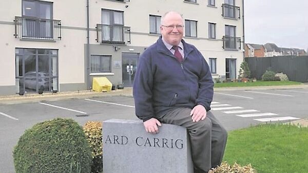 Mick Lynch at Ard Carrig, Carrigtwohill, Co Cork, which is age-specific housing for people over the age of 55