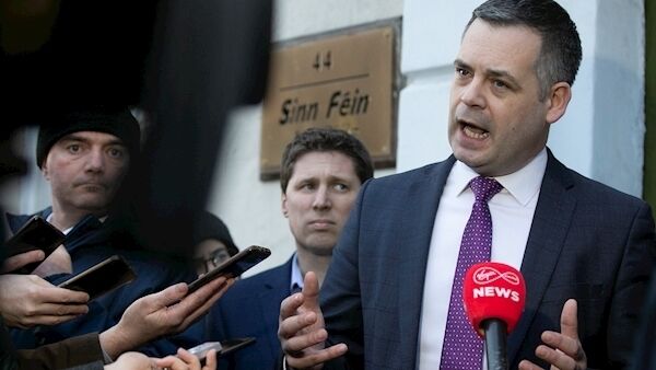 Sinn Féin spokesperson for finance Pearse Doherty is leading goverment formation talks for his party.