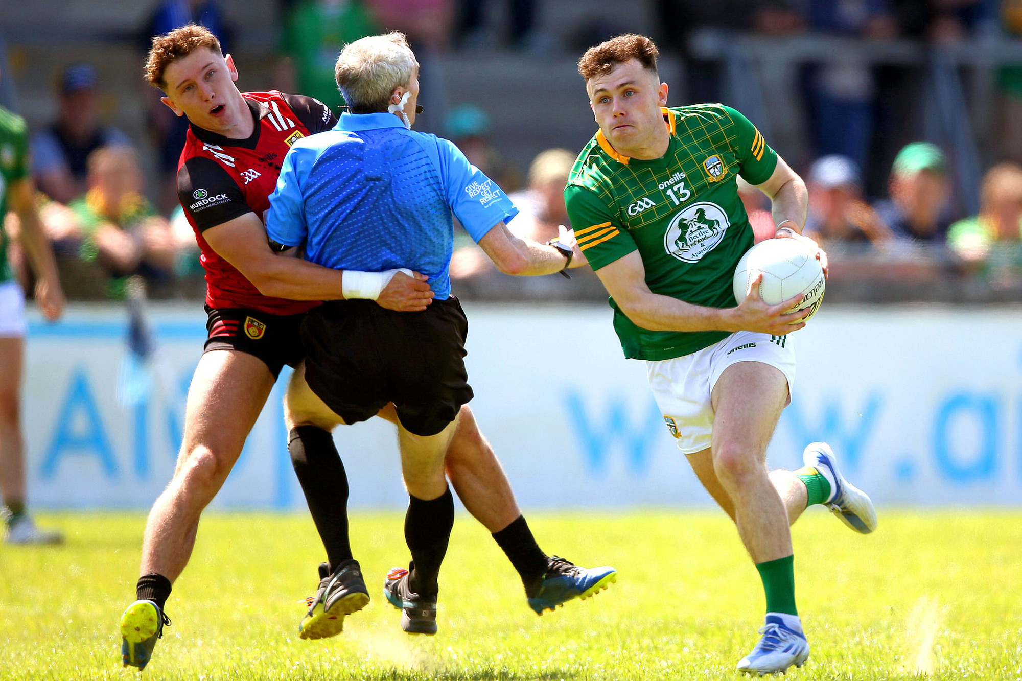 Meath edge out Down to secure home quarter-final