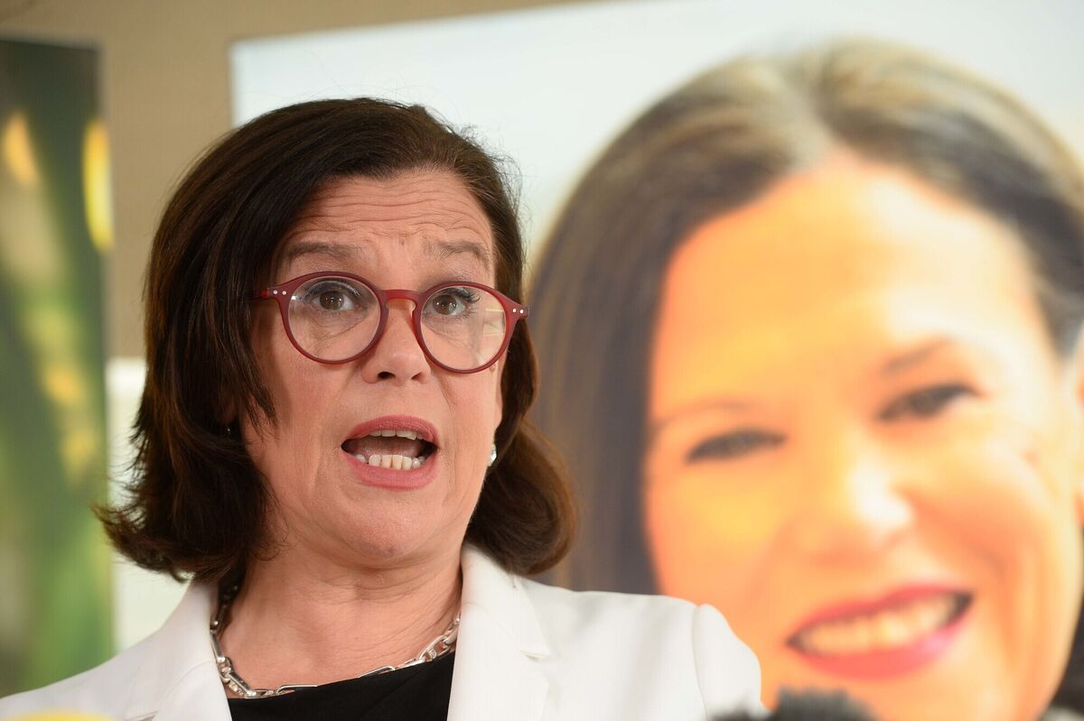 Sinn Féin president Mary Lou McDonald: Shaking up politics in the North. Picture: Mark Marlow/PA 