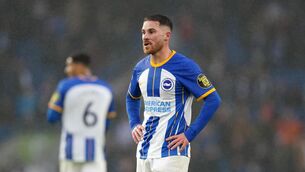 <p>ANFIELD-BOUND: Brighton and Hove Albion's Alexis Mac Allister</p>