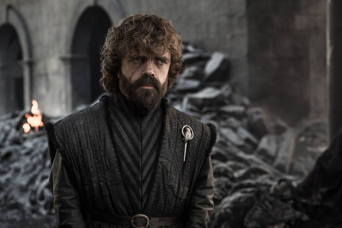Peter Dinklage as Tyrion in the final episode of 'Game of Thrones'. Peter Dinklage as Tyrion in the final episode of 'Game of Thrones'.