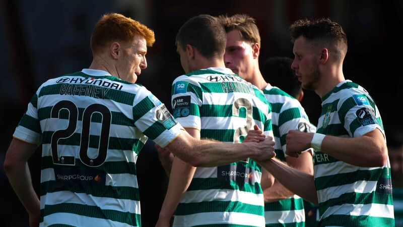 Rory Gaffney double helps Shamrock Rovers to 3-0 win over Sligo Rovers