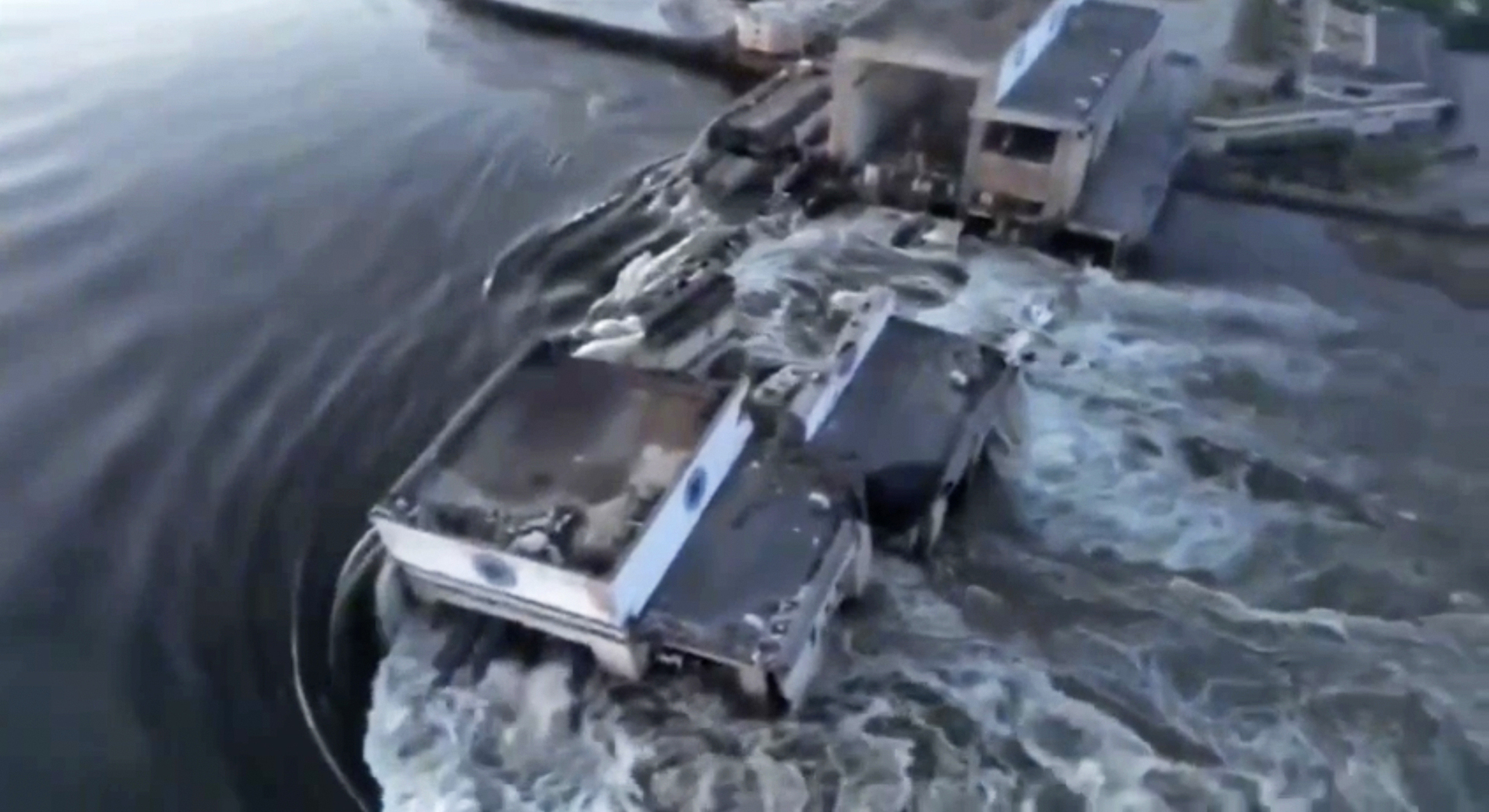 Floods hit Ukraine after Kakhovka dam blown up on Dnipro river