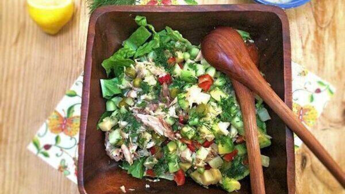 Summer salad recipe: How to make a peppery mackerel and cucumber salad - Vimarsana News