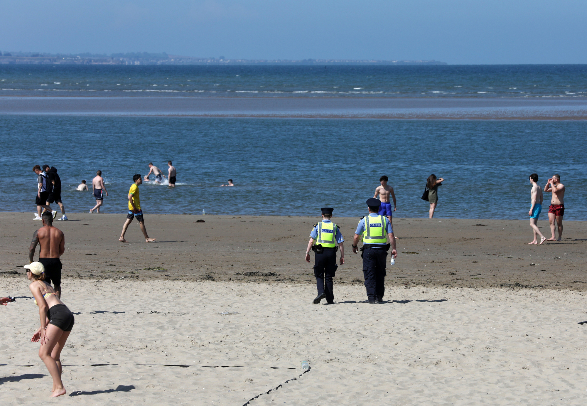 Gardaí clear Dublin's Burrow Beach for second time due to 'public order incident'