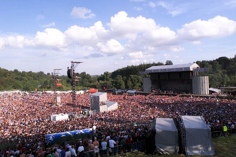 The scene at a previous concert at Slane. Picture: Chris Bacon/PA The scene at a previous concert at Slane. Picture: Chris Bacon/PA