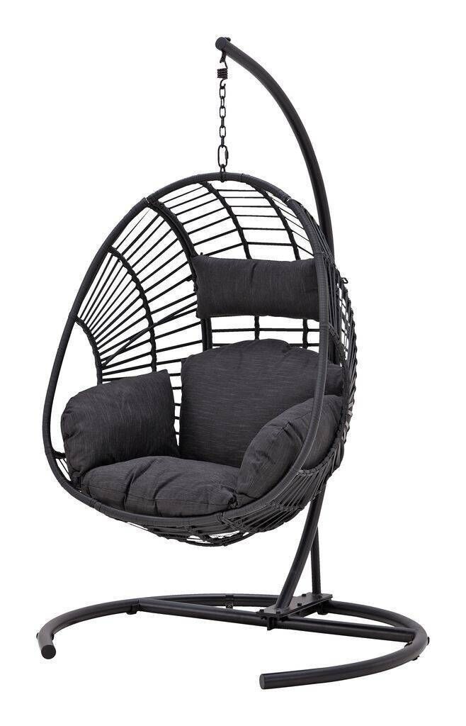 Hanging chair GJERN black from JYSK Hanging chair GJERN black from JYSK