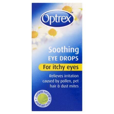 Optrex Soothing Eye Drops for Itchy Eyes Optrex Soothing Eye Drops for Itchy Eyes