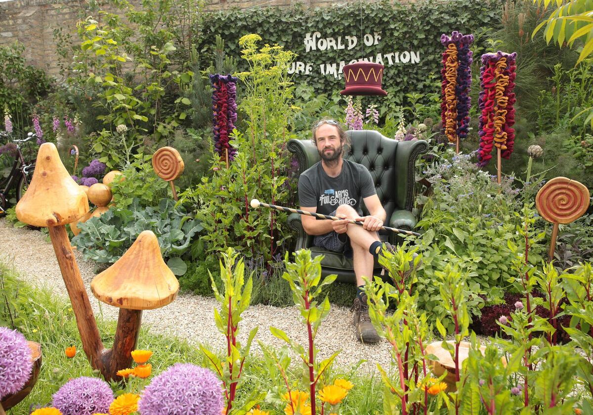Gardener Tom Leavy. Gardener Tom Leavy.
