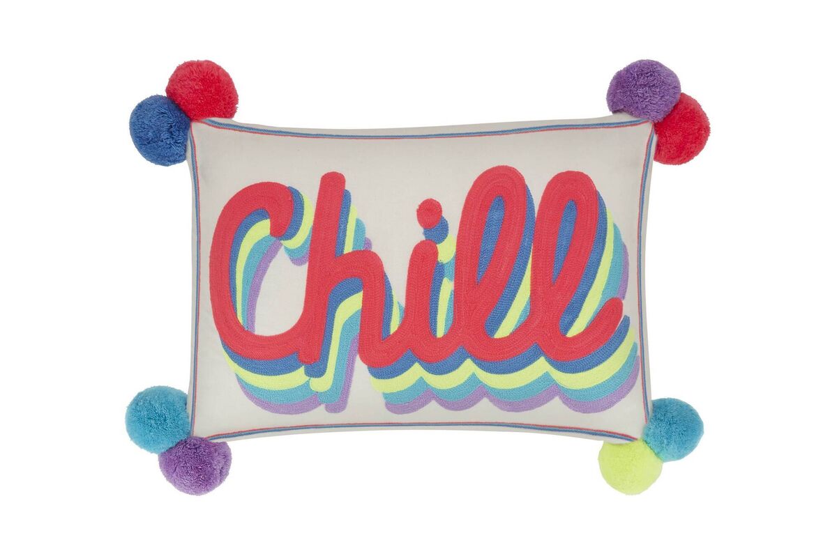 The Chill cushion, Homesense and TK Maxx, €26.99. 