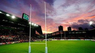 <p>London Irish have been suspended from the Premiership Pic: Zac Goodwin/PA</p>