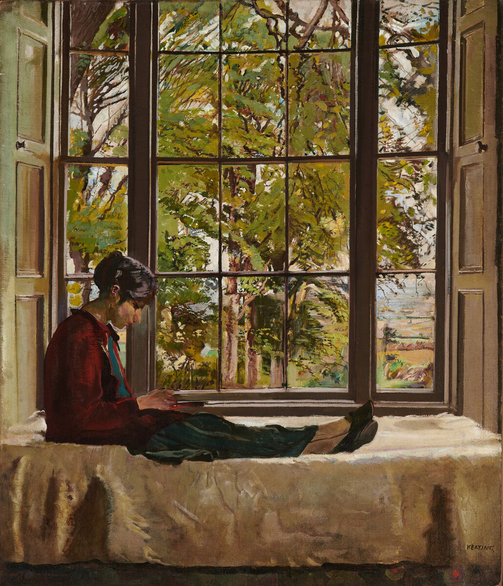 The Window (1924) by Sean Keating at de Veres.