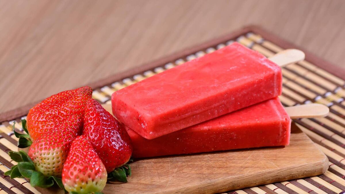 Strawberry & Mango Ice Pops