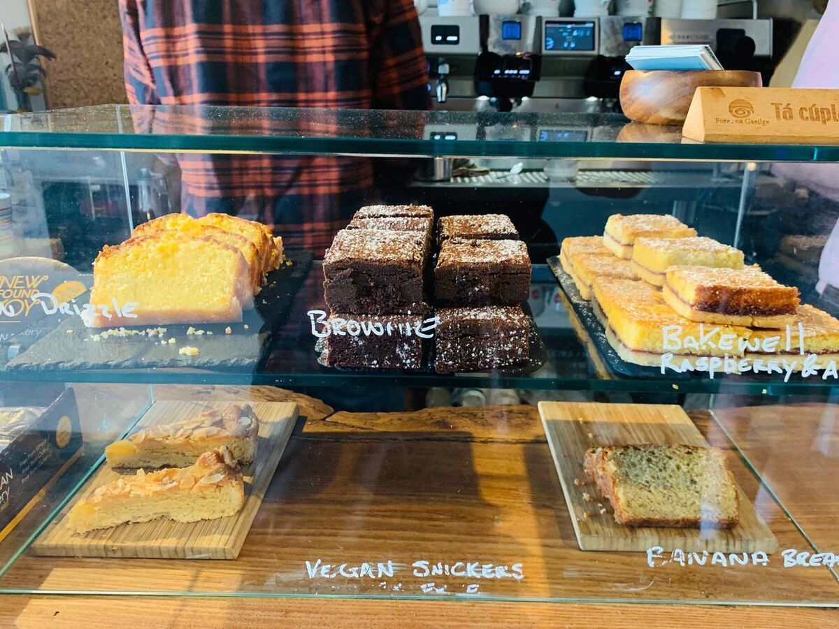 Sweet treat offering in Myo Café. Picture: Joe McNamee