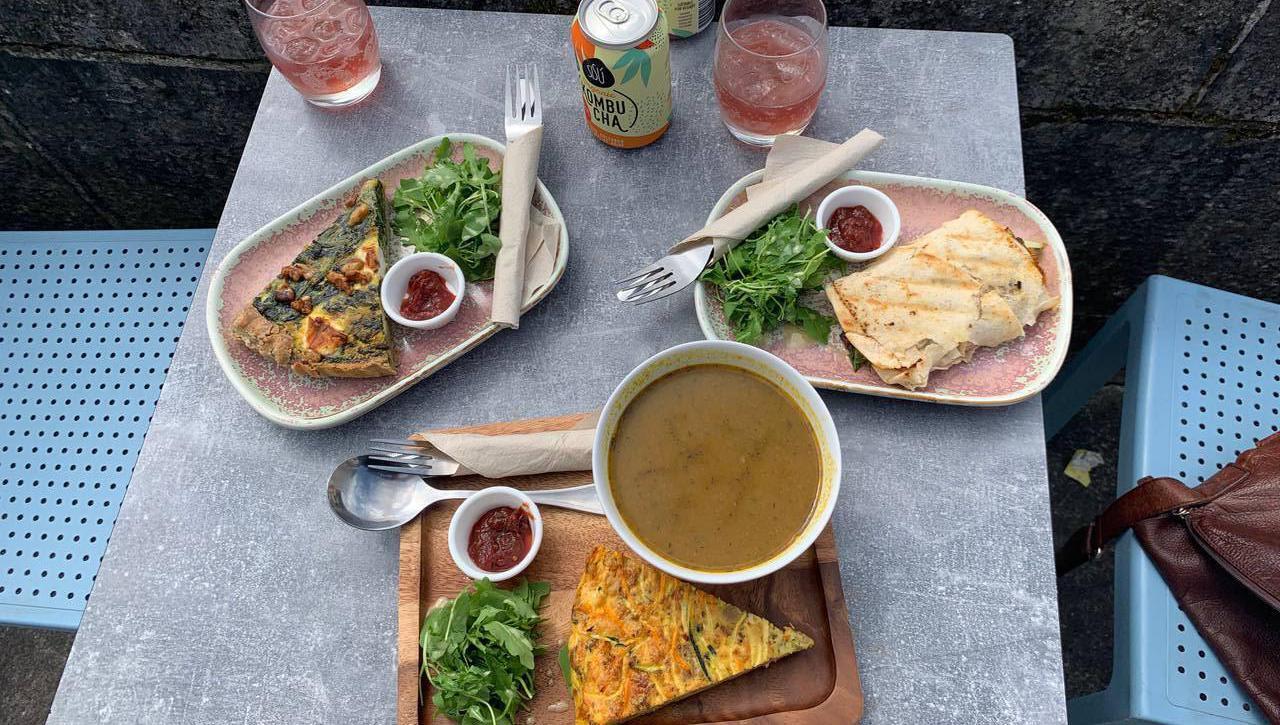 Some of the fine fare at Myo Café. Pic: Joe McNamee