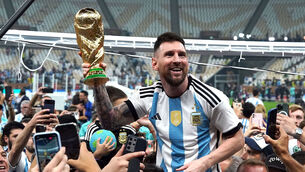 <p>GAME-CHANGER: Argentina's Lionel Messi. Lionel Messi has announced he is to join Major League Soccer side Inter Miami. Pic: Martin Rickett/PA Wire.</p>