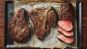 <p> Porterhouse steak from Hawksmoor in Dublin</p>