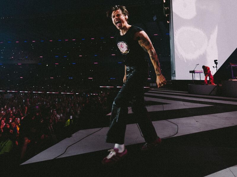 Harry Styles performing recently at the BT Murrayfield Stadium in Edinburgh. Picture: Lloyd Wakefield Harry Styles performing recently at the BT Murrayfield Stadium in Edinburgh. Picture: Lloyd Wakefield