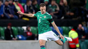 <p>Jonny Evans is back in the Northern Ireland squad for their upcoming Euro 2024 qualifiers. Pic: Liam McBurney/PA</p>