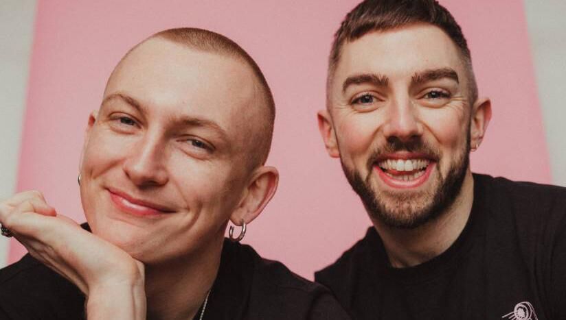 Cork duo Kevin Twomey and PJ Kirby, who record a podcast called I'm Grand Mam Cork duo Kevin Twomey and PJ Kirby, who record a podcast called I'm Grand Mam