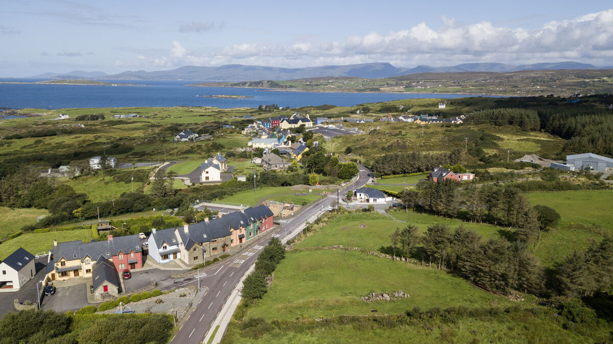  A drone picture of the beautiful West Cork Village of Eyeries on the Beara peninsula. Picture:Dan Linehan