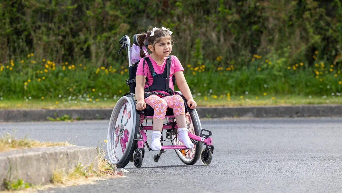 Amira at home in Ballinabranna, Co. Carlow. Picture: Alf Harvey