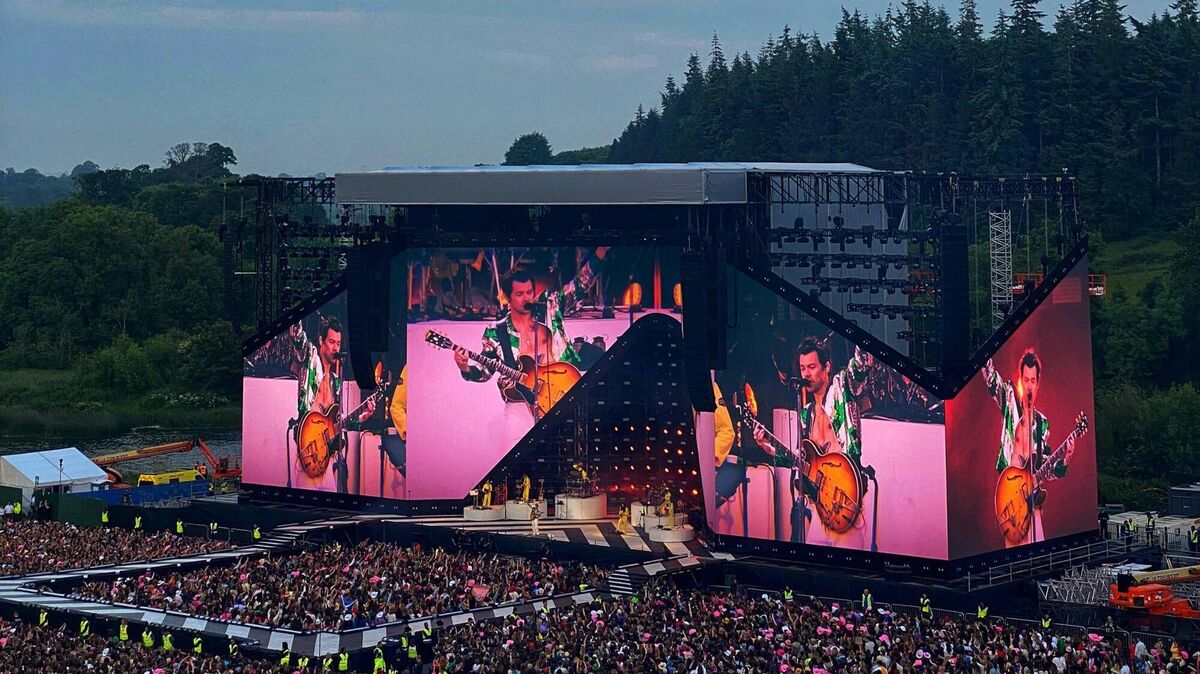 Harry Styles brought Love On Tour to Slane Castle, Co Meath, on Saturday night.