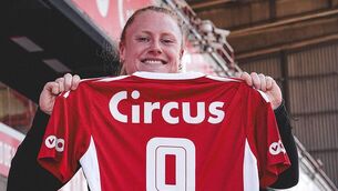 <p>AMBER MEANS GO: Republic of Ireland striker Amber Barrett has officially completed her move to Standard de Liège.</p>
