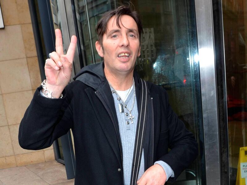  Christy Dignam at the Newstalk studios in 2012 for an appearance on the Tom Dunne Show. Picture: VipIreland