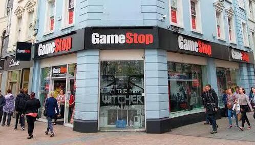 Gamestop's flagship location on 47 Patrick Street, Cork Gamestop's flagship location on 47 Patrick Street, Cork