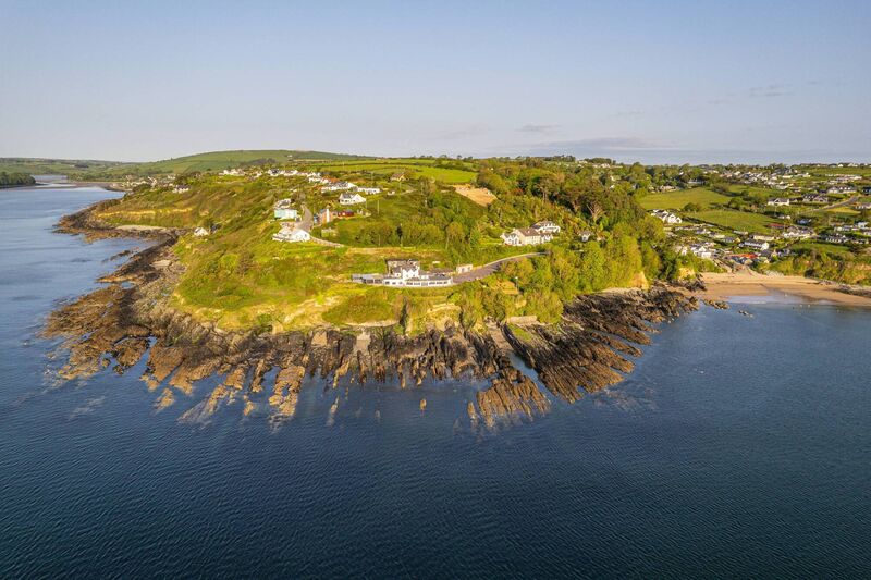Half a kilometre of shoreline with Bunnyconnellan. Agents Savills guide at €1.9m