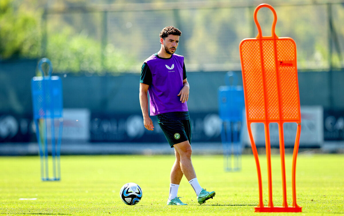 Republic of Ireland Squad Training.