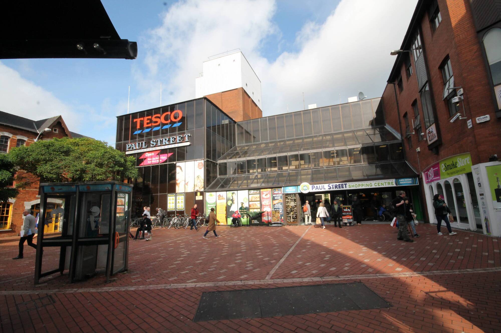 Paul Street Shopping Centre story. 