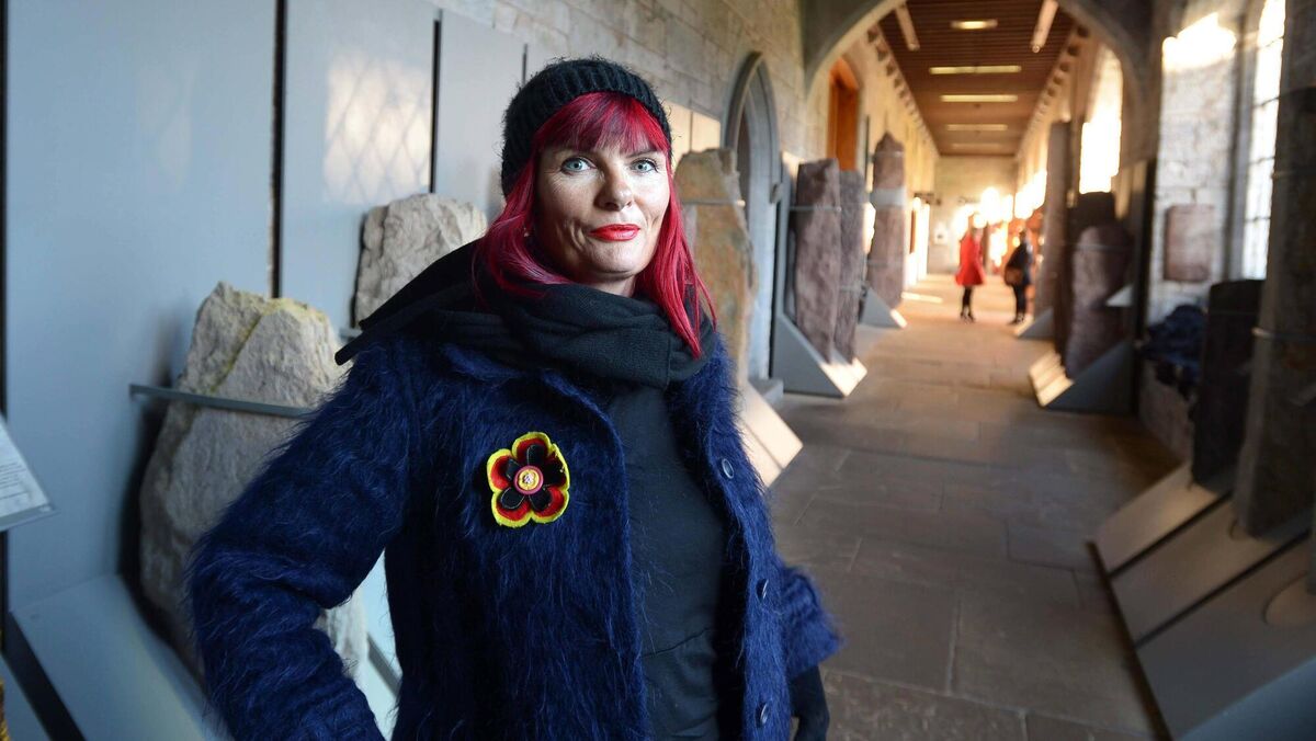 Suzanne Harrington at UCC. Pic: Denis Scannell