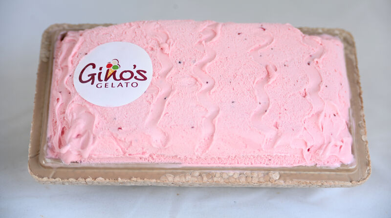  Gino's Gelato strawberry ice-cream