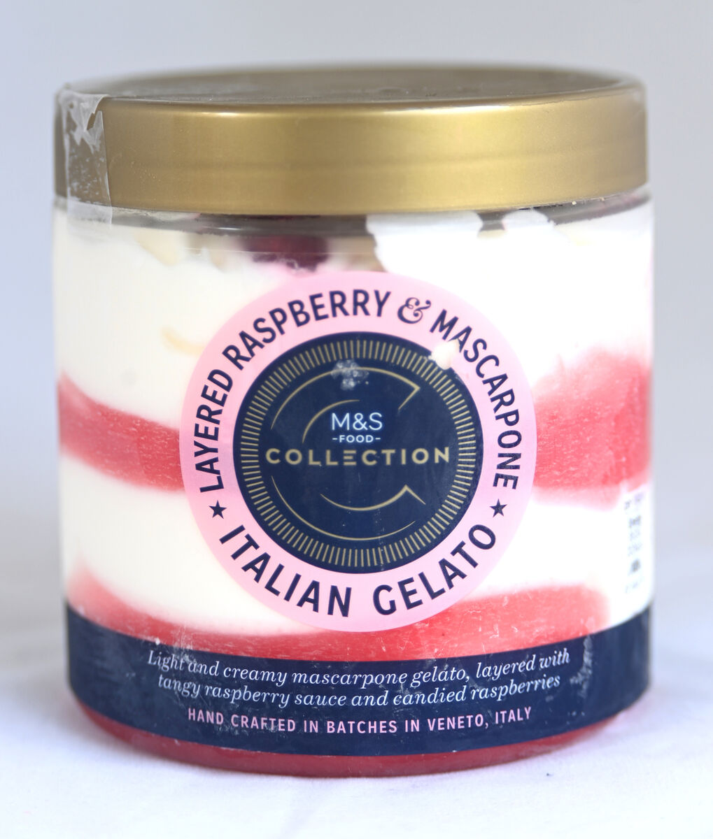 M&amp;S Raspberry &amp; Mascarpone Gelato 500ml