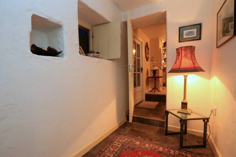 Nooks and crannies in the rear hallway