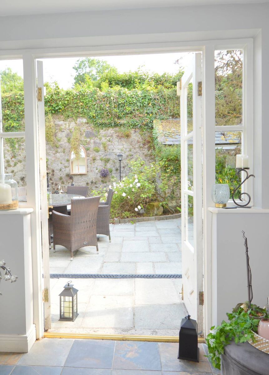 Doors from the garden