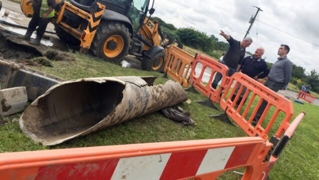 Family home floods for second time in less than two years