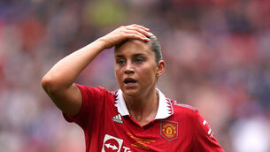 <p>Alessia Russo will now become a free agent (Adam Davy/PA)</p>