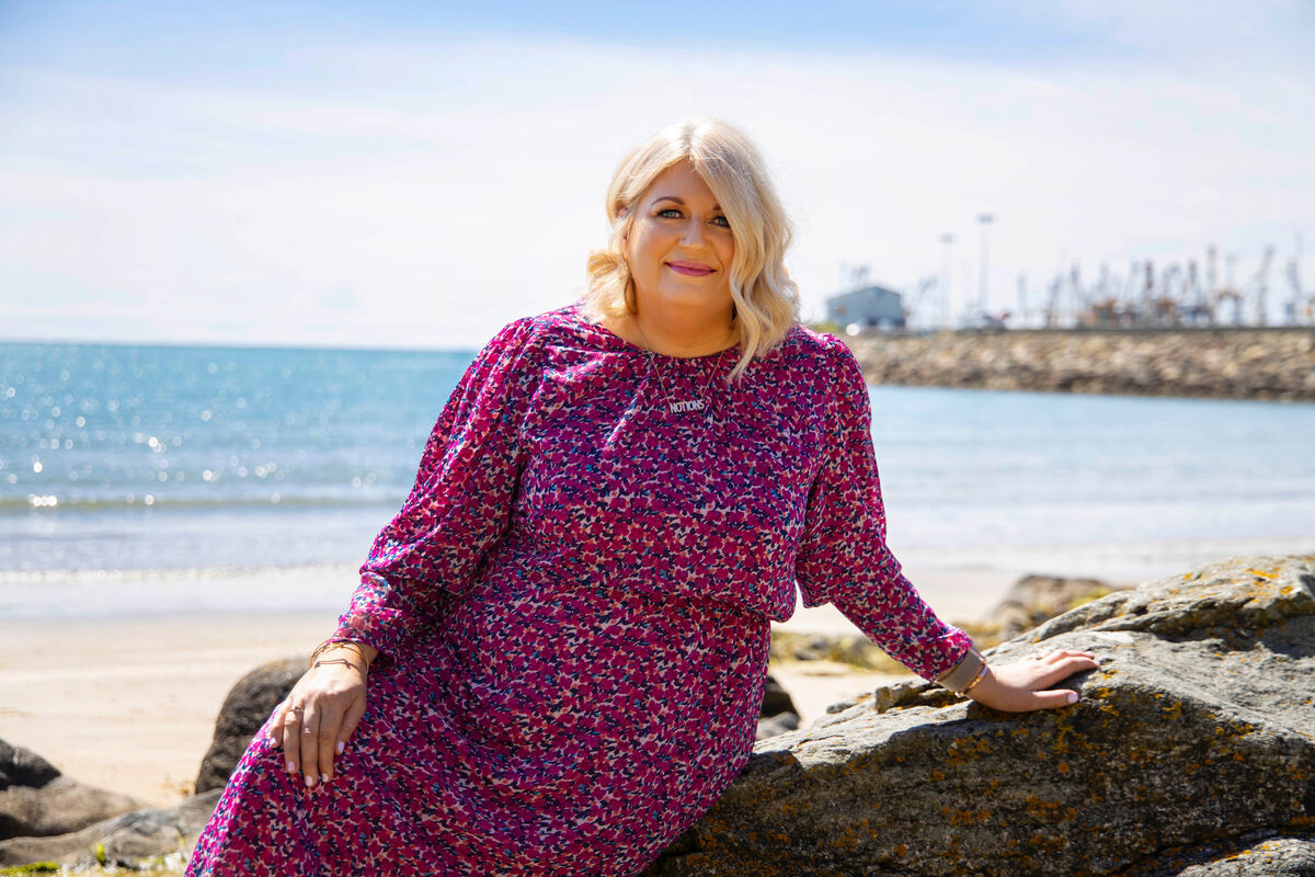 Carmel Harrington: My objective was to write an unforgettable love story of the past and present. Picture: Patrick Browne Carmel Harrington: My objective was to write an unforgettable love story of the past and present. Picture: Patrick Browne