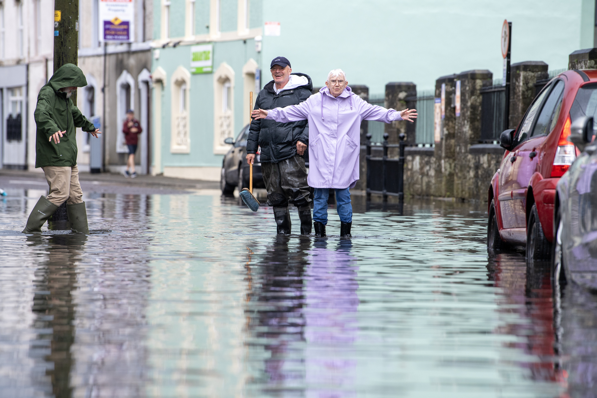 Businesses and homeowners assess damage after torrential rain causes flooding in Tralee
