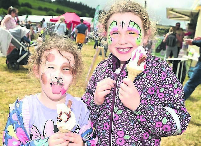 Isabelle and Beth Collins, from Bishopstown. Picture: Eddie O'Hare