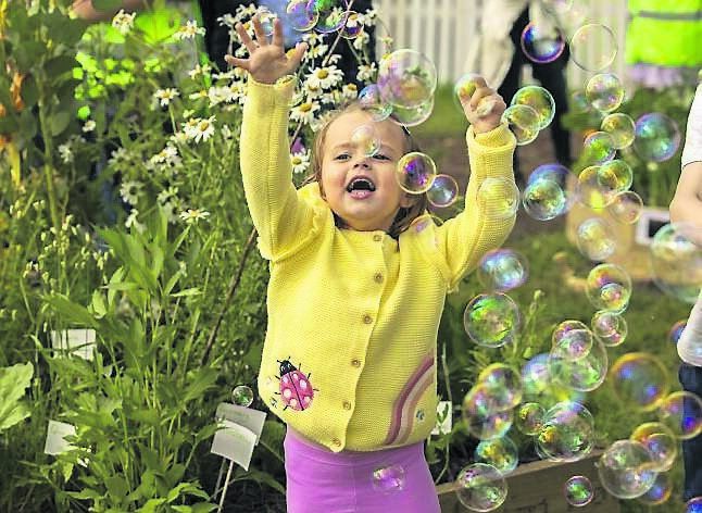 Elodie Bohane in the Community Garden Corner pictured at Cork Summer Show. Picture: Clare Keogh