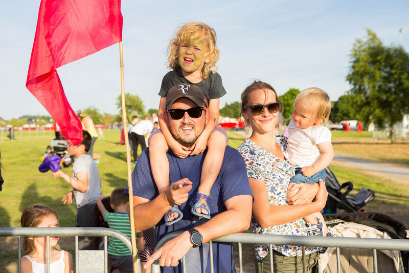 Jared, Dominic, Maggie and Ella Macias from Togher, pictured at the Bonfire Night Family Fun event at Clashduv Park, Togher, Cork in 2018.