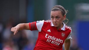 <p>PLAYER OF THE SEASON: Ireland Captain Katie McCabe has been named Arsenal's Player of the Season Pic: Steve Bardens/Getty Images</p>