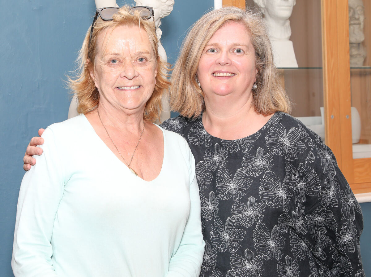 Jean Kearney and Catherine Kirwin at I Fall Down.
